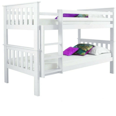 Single Sleeper Bunk Bed Wooden Children's Bunk Bed Can Be Set Up As 2 Single Beds - D Pro T Homeware