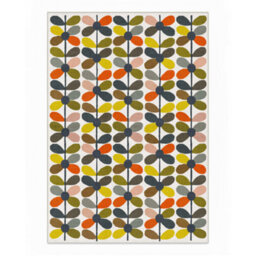 Decoranddecor Area Rugs, Living Room Rugs, Washable Rugs, 160X230Cm, Non-Slip, Pet Friendly, Low Pile, Retro Floral Rug - Zoe - thumbnail 2