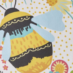Fusion Buzzy Bee Outdoor/indoor Water & Uv Resistant Yellow Filled Cushion - thumbnail 5