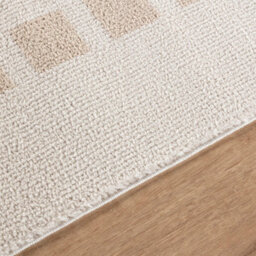 Livabliss Fossay Shaggy-Washable Beige Modern Hig Pile Living Bedroom Rug 140 X 200 Cm Easy Care, Non Shedding - thumbnail 3