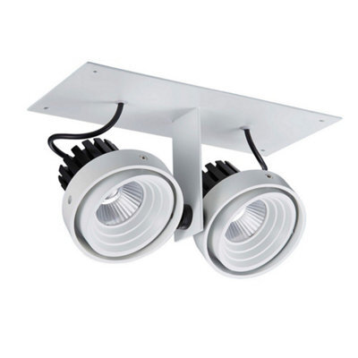Luminosa Lighting Luminosa Modern Technical Led Recessed Ceiling White, Black, Warm White 3000K 1770Lm - image 1