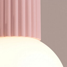 Sollux Lighting Halo Aluminum/glass Pink 1 Lights Modern Ceiling Lamps - thumbnail 4