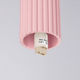 Sollux Lighting Halo Aluminum/glass Pink 1 Lights Modern Ceiling Lamps - thumbnail 6