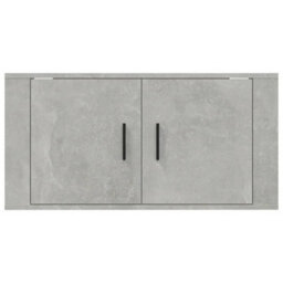 Berkfield Wall Mounted Tv Cabinet Concrete Grey 80X34.5X40 Cm - thumbnail 6
