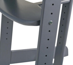 Safetots Grow With Me Wooden High Chair, Grey, Highchair For Baby And Toddler, Converts To A Childs Chair, Stylish And Practical - thumbnail 5