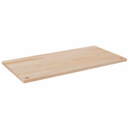 Berkfield Durable Desk Top 110X55X2.5 Cm Solid Wood Pine