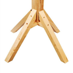 Traditional Wooden Bird Table Garden Birds Feeder Feeding Station Free Standing - thumbnail 2