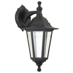 CGC Lighting Cgc Adele Black Vintage Coach Lantern Outdoor Down Wall Light - thumbnail 2