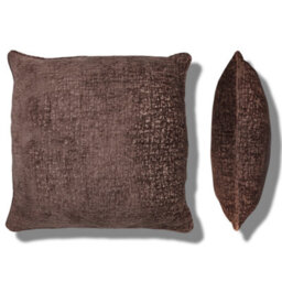 Homespace Direct Ltd Belmont Cushions With Covers Set Of 4 Chenille Texture Filled Square Cushion Decorative 55X55Cm Dusky - thumbnail 5