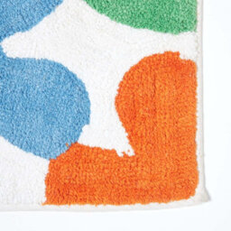 Homescapes Cotton Tufted Multi Colour Floral Children Rug - thumbnail 2