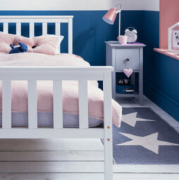 Nöa & Nani Noa & Nani Single Bed With Pull Out Spacesaver Trundle In Classic White Dorset - thumbnail 4