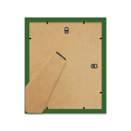 "12X10"" Green Frame With Mount For 9X7"" Pictures 20mm Thin Edge Portrait And Landscape Display With Wall Hooks And Kickstand" - thumbnail 3