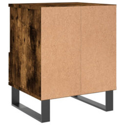 Berkfield Bedside Cabinets 2 Pcs Smoked Oak 40X35X50 Cm Engineered Wood - thumbnail 9