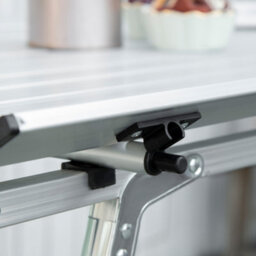 Outsunny Portable Roll-Up Aluminium Folding Picnic Table Outdoor Bbq Party - thumbnail 9