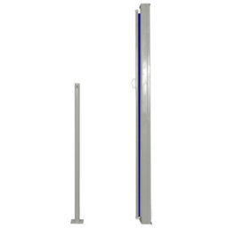 Berkfield Patio Terrace Side Awning 160 X 300 Cm Blue - thumbnail 3