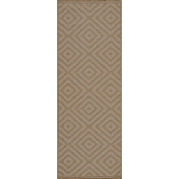 Livabliss Mystery-Washable Tan Beige Ivory Modern Living Dining Jute Rug 79 X 220 Cm Easy Care, Non Shedding