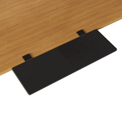 Desk Extender Tray,table Mount Desk Extender Shelf Black - image 1