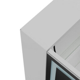 Thehotsale 1 Door Wall Mounted Bathroom Mirror Cabinet With Led And Shaver Socket - thumbnail 5