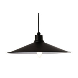 Orsina Black & White Dome Pendant Light, Stylish Ceiling Lighting For Bedroom, Sleek Hanging Lamp With Uk Fittings - thumbnail 2
