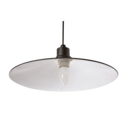 Orsina Black & White Dome Pendant Light, Stylish Ceiling Lighting For Bedroom, Sleek Hanging Lamp With Uk Fittings - thumbnail 3