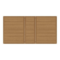 FWSTYLE Natural Oak 1.4M Extending Dining Table - thumbnail 7