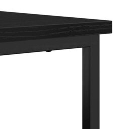Berkfield Sideboard Black Oak 100X35X80 Cm Engineered Wood And Steel - thumbnail 9