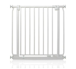 Safetots Elite Pressure Safety Gate, 71Cm - 80Cm, Matt White, Pressure Fit Stair Gate - thumbnail 1