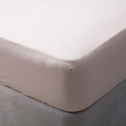 Belledorm Brushed Cotton Extra Deep Fitted Sheet Powder Pink (Double) - thumbnail 2
