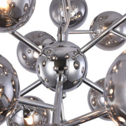 Luminosa Lighting Luminosa Dallas Ceiling Pendant Lamp Chrome, 24 Light, G9 - thumbnail 6