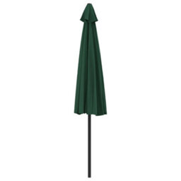 Berkfield Balcony Parasol With Aluminium Pole Green 300X150 Cm Half - thumbnail 5
