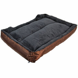 Actiaspet Faux Fur Pet Bed Brown/grey Xxx-Large - thumbnail 5