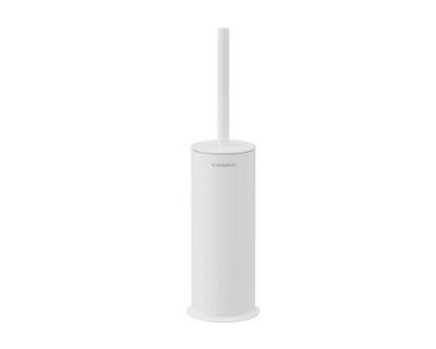 Cosmic Toilet Brush, Freestanding, White, Award-Winning Design, Geyser Collection - image 1