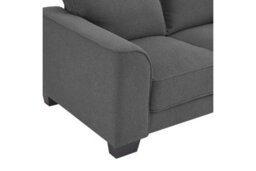 Home Detail Jada 2 Seater Sofa, Dark Grey Boucle Fabric - thumbnail 7