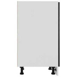 Vidaxl Drawer Bottom Cabinet Lyon Black 40X46X81.5 Cm Engineered Wood - thumbnail 8