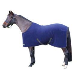 Hy Stormx Original Horse Fleece Rug Navy/grey (7) - thumbnail 1