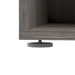 GoodHome Atomia Matt Grey Oak Effect Modular Furniture Cabinet, (H)1875mm (W)375mm (D)450mm - thumbnail 4