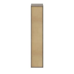 GoodHome Atomia Matt Grey Oak Effect Modular Furniture Cabinet, (H)1875mm (W)375mm (D)450mm - thumbnail 2