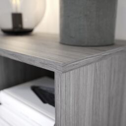 GoodHome Atomia Matt Grey Oak Effect Modular Furniture Cabinet, (H)1875mm (W)375mm (D)450mm - thumbnail 5