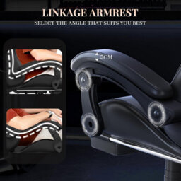Onemill Ergonomic Gaming Chair With Massage,footrest, Lumbar & Headrest Support For Work, Play & Relaxation - thumbnail 6