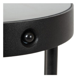 Lucide Jackson Bollard Light- Solar Diameter 16Cm Led Dim To Warm 2850K/3150K Ip54 - Day/night Sensor - Black - thumbnail 4