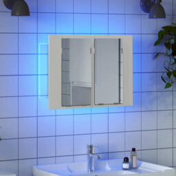 Walplus Led Bathroom Mirror Cabinet White 60X12X45 Cm Acrylic - thumbnail 3