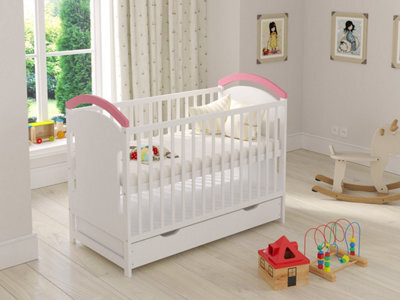 Love For Sleep Amie Cot Bed 120X60Cm With Drawer - image 1