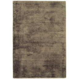 Grey Handmade , Luxurious , Modern , Plain Easy To Clean Viscose Rug For Living Room, Bedroom - 160Cm X 230Cm - thumbnail 5