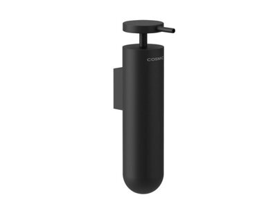 Cosmic Wall Mounted Soap Dispenser, 185Ml Capacity, Black, Award-Winning Design, Geyser Collection - image 1