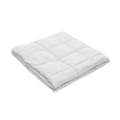 Living And Home Single Down Alternative Quilted Duvet Insert With Corner Tabs Cozy Warm And Soft White 200 X 135Cm Without Duvet Cover - image 1