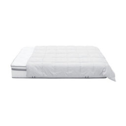 Living And Home Single Down Alternative Quilted Duvet Insert With Corner Tabs Cozy Warm And Soft White 200 X 135Cm Without Duvet Cover - thumbnail 3