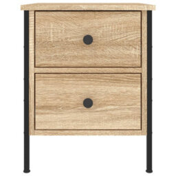 Berkfield Bedside Cabinet Sonoma Oak 40X42X50 Cm Engineered Wood - thumbnail 5