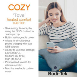 Bodi-Tek Cozy Heated Cushion Tove 60Cm X 45Cm - thumbnail 5