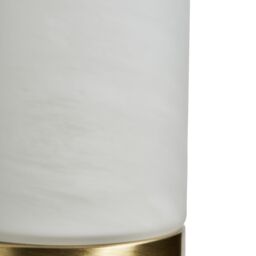 Inlight Naiba Marble Cylinder Brushed Satin Opal Brass Effect Table Lamp - thumbnail 7