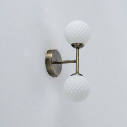 Pagazzi Lighting Pagazzi Lior 2-Light Antique Brass Wall Light - thumbnail 4